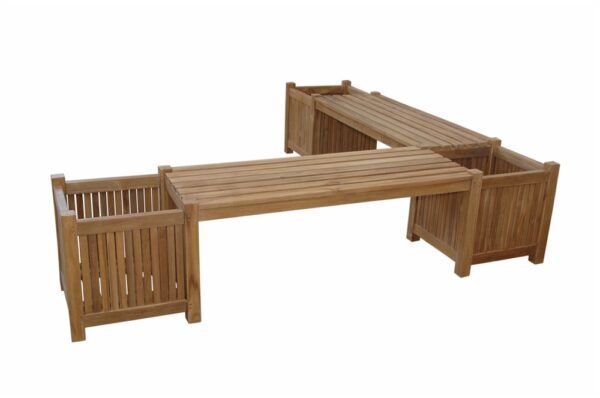 Anderson Planter Bench (2 bench + 3 planter box)