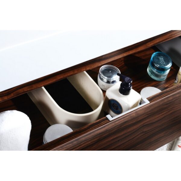 Kubebath BSL36 Bliss 35 1/2 Inch Wall Mount Single Sink Bath Vanity