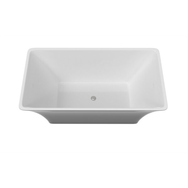 Castello USA CB-43-67 Blaire 66 7/8 Inch Freestanding Tub with Drainer and Overflow