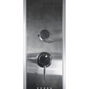 Castello USA CB-2137 10 5/8 Inch Square Aluminum Shower Panel