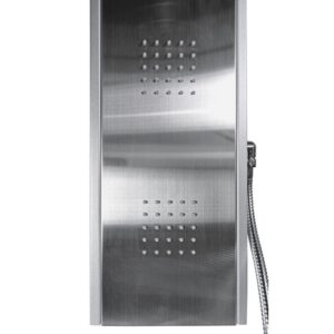 Castello USA CB-2137 10 5/8 Inch Square Aluminum Shower Panel