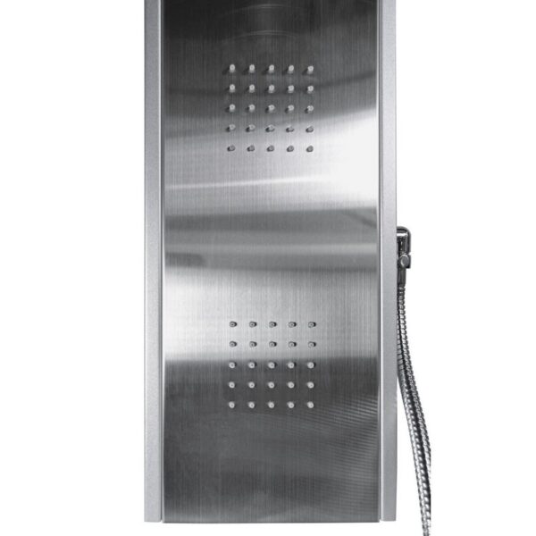 Castello USA CB-2137 10 5/8 Inch Square Aluminum Shower Panel