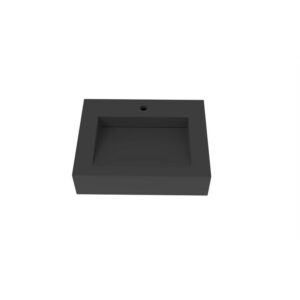 Castello USA CB-GM-2053-24 Pyramid 24 Inch Wall Mounted Counter Top Vessel Bathroom Sink