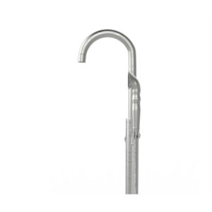 Castello USA CB-NEPTUNE-B Breeze Neptune 44 7/8 Inch Tub Filler with Shower Attachment