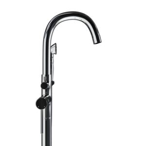 Castello USA CB-NEPTUNE-B Breeze Neptune 44 7/8 Inch Tub Filler with Shower Attachment