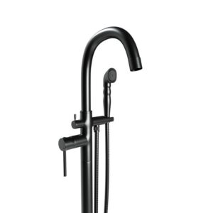 Castello USA CB-NEPTUNE-B Breeze Neptune 44 7/8 Inch Tub Filler with Shower Attachment