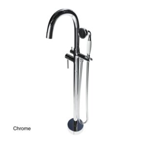 Castello USA CB-NEPTUNE-D Drift Neptune 44 7/8 Inch Tub Filler with Shower Attachment