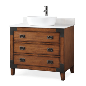 Chans Furniture CF-35535 Akira 36 Inch Vessel Sink Traditional Style Bathroom Vanity