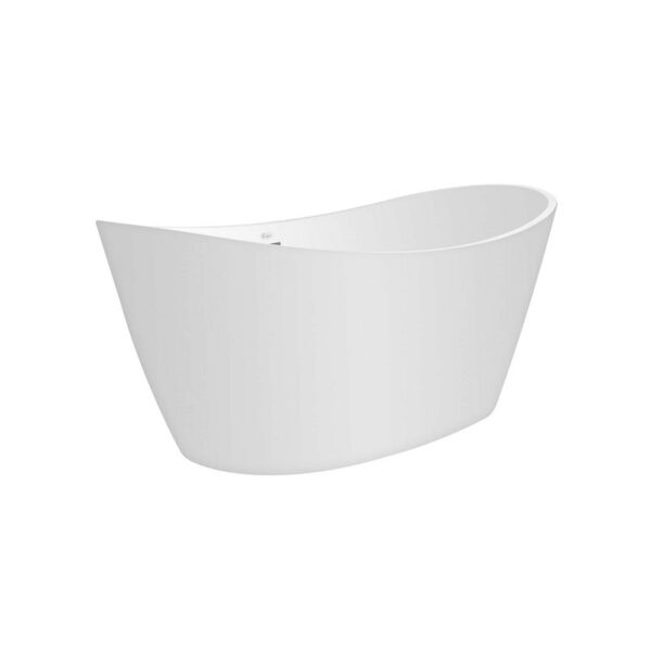 Empava EMPV-59FT1518 59 x 30 Inch Soaking Freestanding Bathtub - White