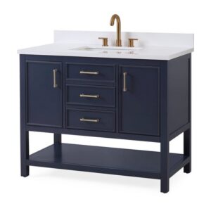 Chans Furniture F-7220-42 Felton 42 Inch Bathroom Single Sink Vanity