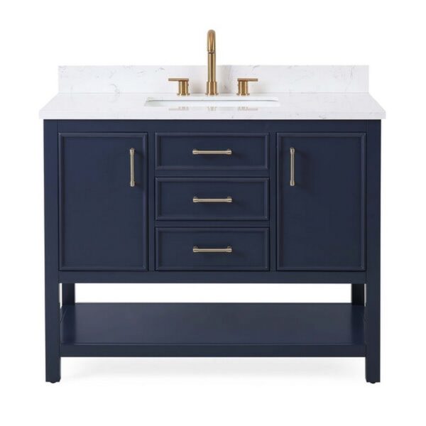 Chans Furniture F-7220-42 Felton 42 Inch Bathroom Single Sink Vanity