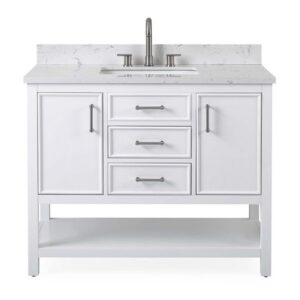 Chans Furniture F-7220-42 Felton 42 Inch Bathroom Single Sink Vanity