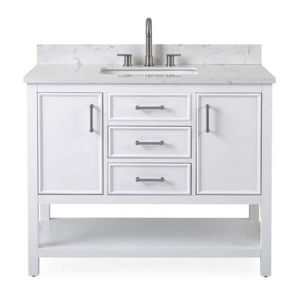 Chans Furniture F-7220-42 Felton 42 Inch Bathroom Single Sink Vanity