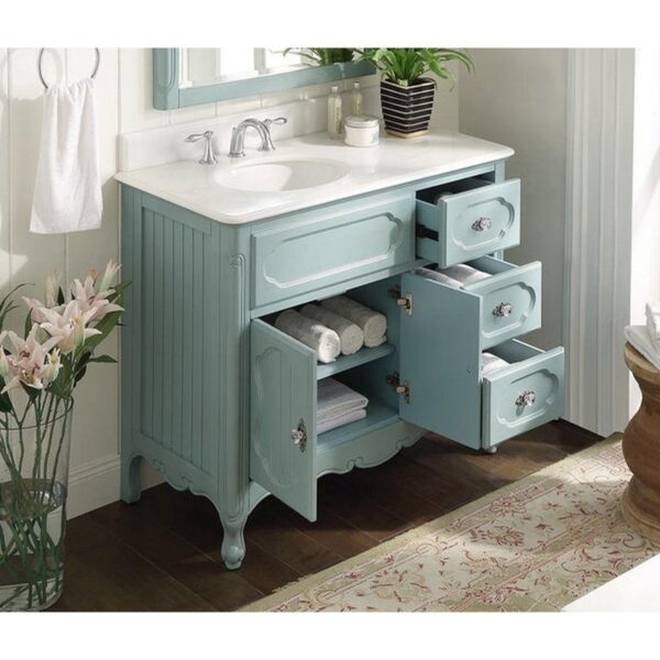 Chans Furniture GD-1509-42 Knoxville 42 Inch Bathroom Sink Vanity