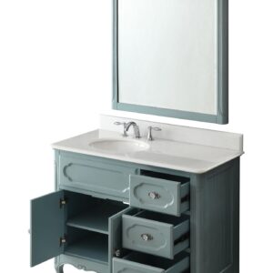 Chans Furniture GD-1509-42 Knoxville 42 Inch Bathroom Sink Vanity