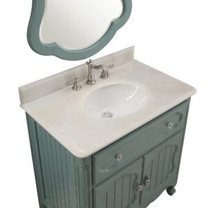 Chans Furniture GD-1533-34 Knoxville 34 Inch Bathroom Sink Vanity