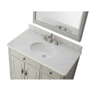 Chans Furniture HF-837 Daleville 38 Inch Bathroom Sink Vanity