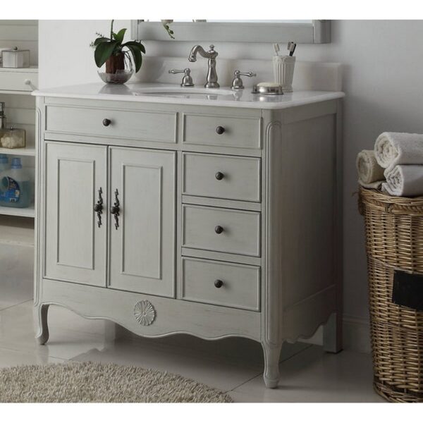 Chans Furniture HF-837 Daleville 38 Inch Bathroom Sink Vanity