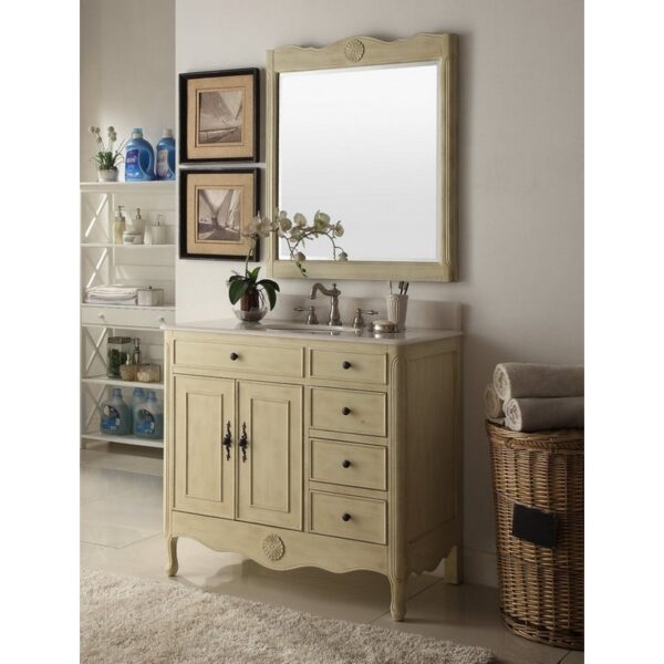 Chans Furniture HF-837 Daleville 38 Inch Bathroom Sink Vanity