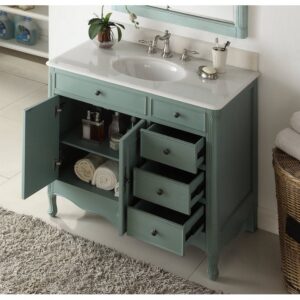 Chans Furniture HF-837 Daleville 38 Inch Bathroom Sink Vanity