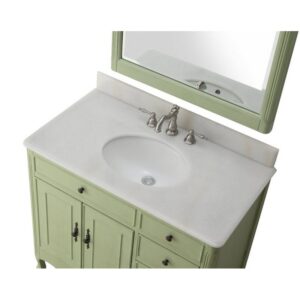 Chans Furniture HF-837 Daleville 38 Inch Bathroom Sink Vanity