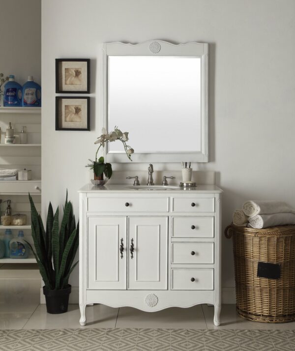 Chans Furniture HF-837 Daleville 38 Inch Bathroom Sink Vanity