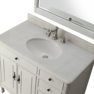 Chans Furniture HF-837 Daleville 38 Inch Bathroom Sink Vanity