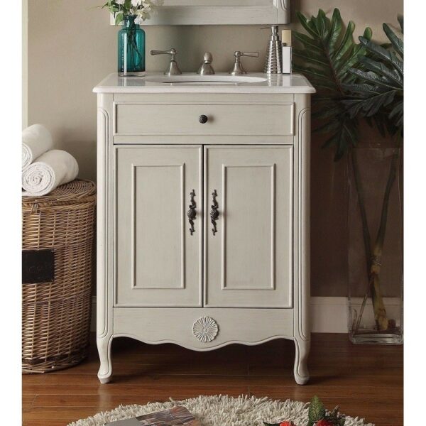 Chans Furniture HF-838 Daleville 26 Inch Bathroom Sink Vanity