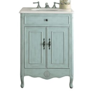 Chans Furniture HF-838 Daleville 26 Inch Bathroom Sink Vanity