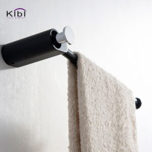 KIBI USA KBA1303 Volcano 11 1/8 Inch Wall Mounted Towel Bar