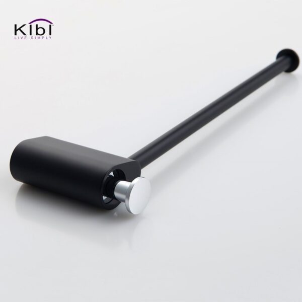 KIBI USA KBA1303 Volcano 11 1/8 Inch Wall Mounted Towel Bar