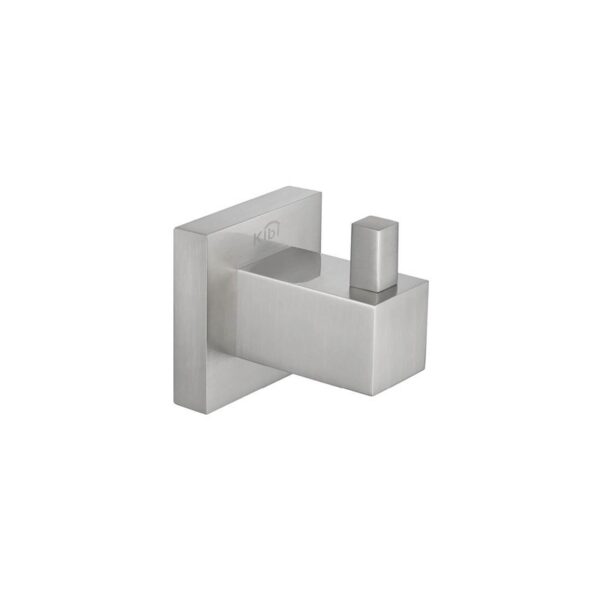 KIBI USA KBA1501 Cube 1 3/4 Inch Bathroom Towel and Robe Hook