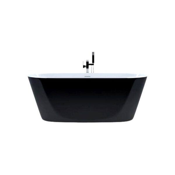 Kubebath KB KFST1467 Kube Ovale 67 X 31 5/8 Inch Rectangular Acrylic Freestanding Bathtub