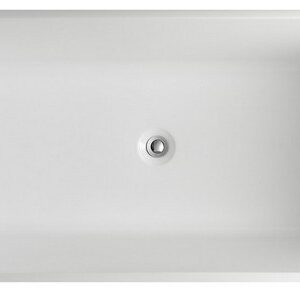 Kubebath KFST5059 Kube Squadra 59 Inch Free Standing Bathtub