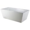 Kubebath KFST5067 Kube Squadra 67 Inch Free Standing Bathtub