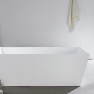 Kubebath KFST5067 Kube Squadra 67 Inch Free Standing Bathtub