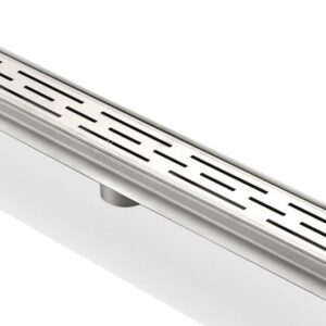 Kubebath KLD28LINEAR Kube 27-1/2 Inch Linear Drain with Linear Grate