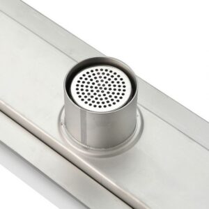 Kubebath KLD28PIXEL Kube 27-1/2 Inch Linear Drain with Pixel Grate