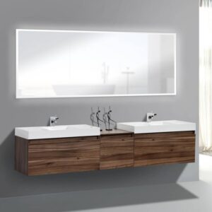 Castello USA LISA3072 Lisa 72 x 30 Inch LED Bathroom Mirror with Sensor Button