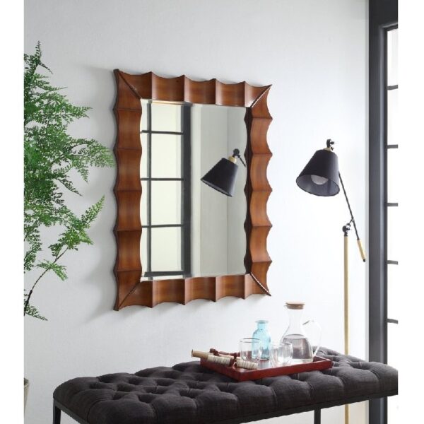 Chans Furniture MR-1217-3240 32 Inch Vigo Wood Frame Mirror