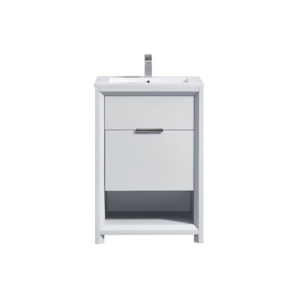 Kubebath NUDO24 Nudo 24 Inch Single Sink Modern Bathroom Vanity