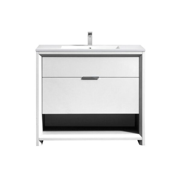 Kubebath NUDO36 Nudo 36 Inch Single Sink Modern Bathroom Vanity