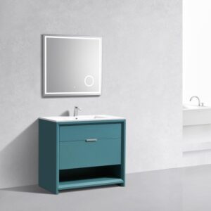 Kubebath NUDO36 Nudo 36 Inch Single Sink Modern Bathroom Vanity