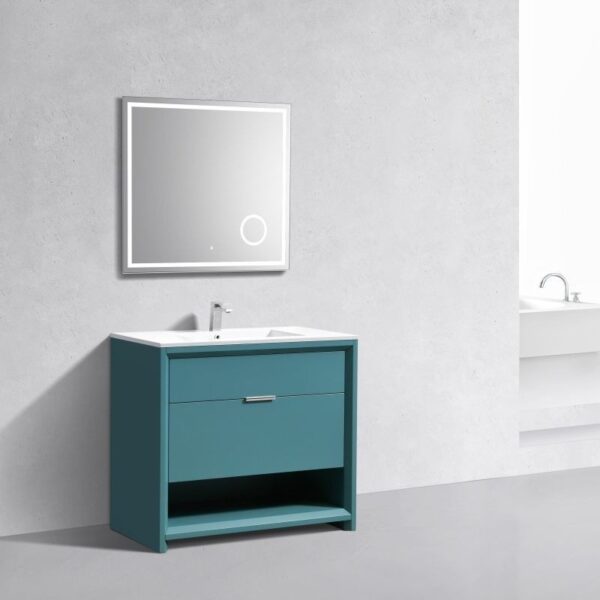 Kubebath NUDO36 Nudo 36 Inch Single Sink Modern Bathroom Vanity