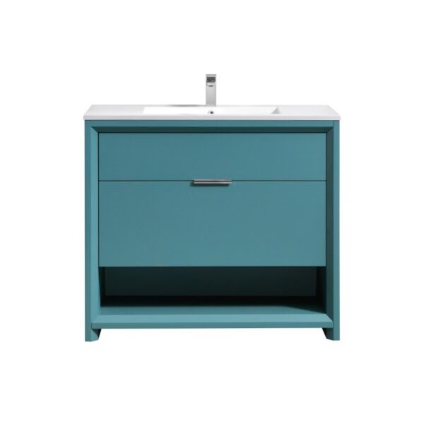 Kubebath NUDO36 Nudo 36 Inch Single Sink Modern Bathroom Vanity