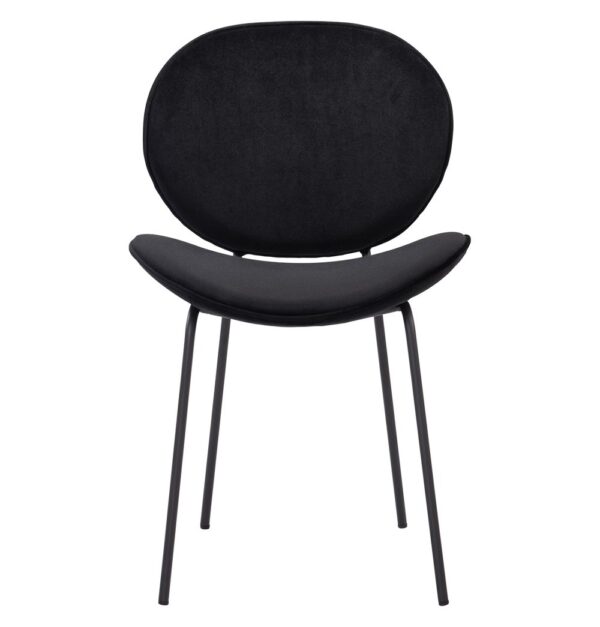 GFURN Ormer Dining Chair - Black Velvet