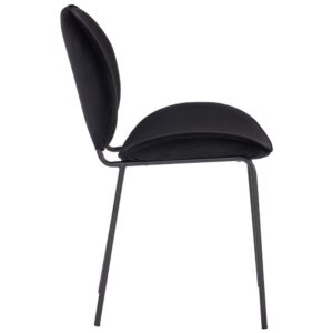 GFURN Ormer Dining Chair - Black Velvet