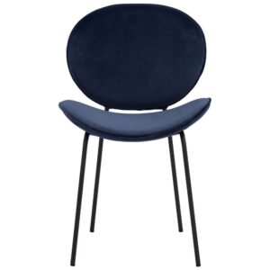 GFURN Ormer Dining Chair - Navy Velvet