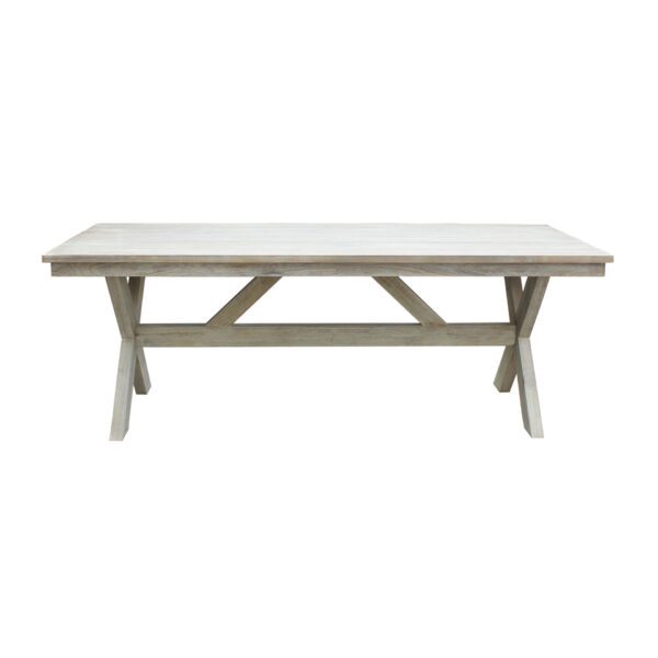 OUTSY Santino 83 Inch Wood Dining Table