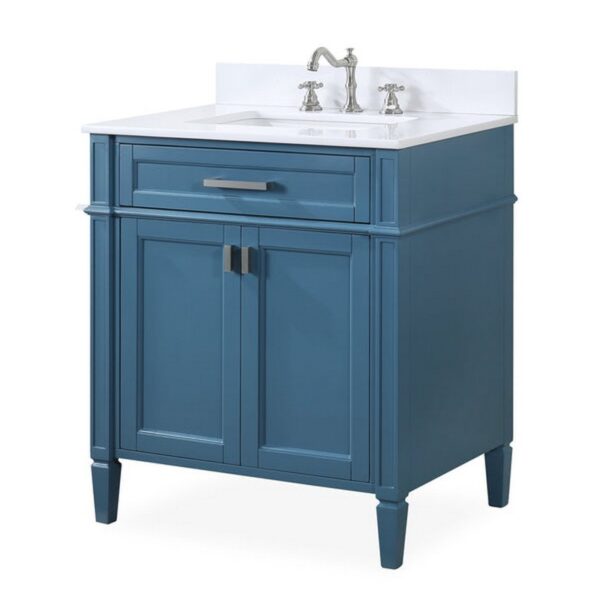 Chans Furniture QT-1808-V30 Durand 30 Inch Bathroom Sink Vanity